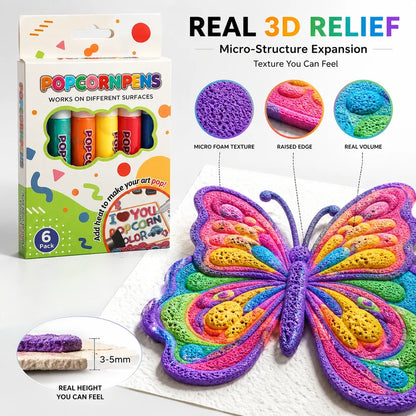 3D Relief Art Pen — Turn Flat Drawings Into Touchable 3D Art