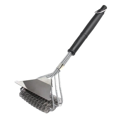 Heavy Duty Kitchen Outdoor BBQ Grill Cleaning Brush