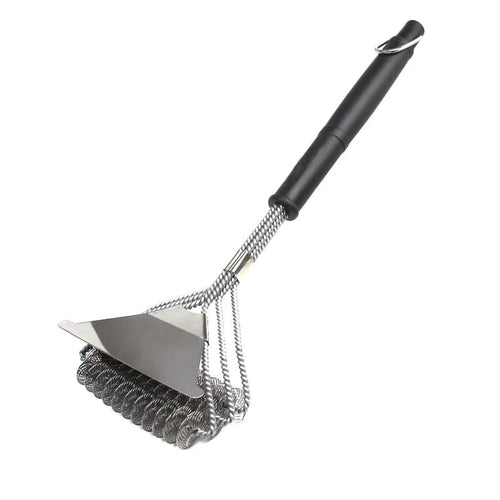 Heavy Duty Kitchen Outdoor BBQ Grill Cleaning Brush