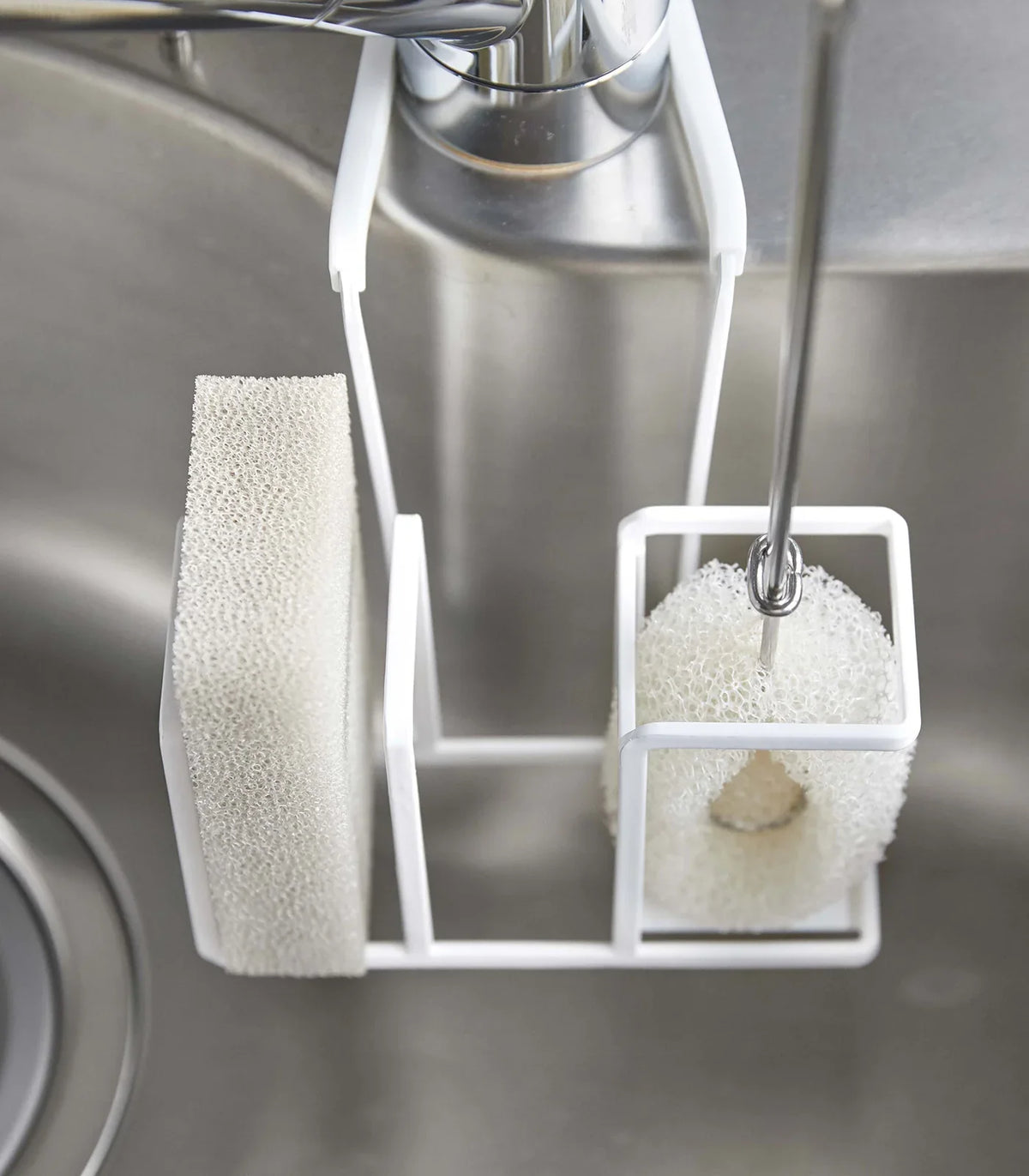Kitchen Dish Cleaning Sponge Brush Holder