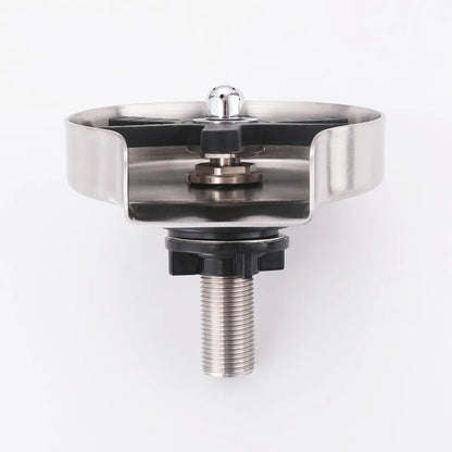 Kitchen Sink Stainless Steel Glass Cleaning Rinser Washer