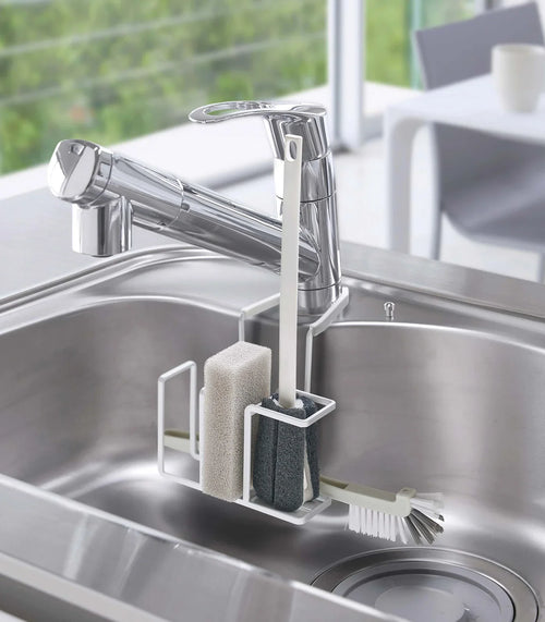 Kitchen Dish Cleaning Sponge Brush Holder