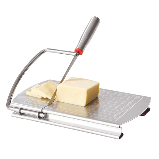 Kitchen Stainless Steel Cheese Slicer Cutter Board