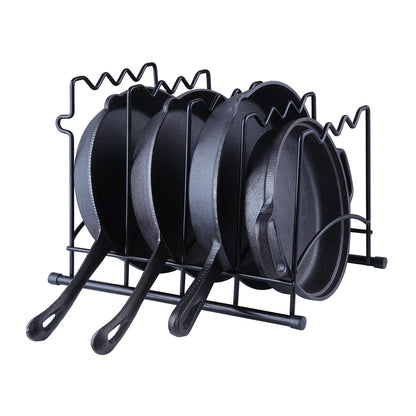Kitchen Pot Pan Divider Organizer Metal Rack Holder