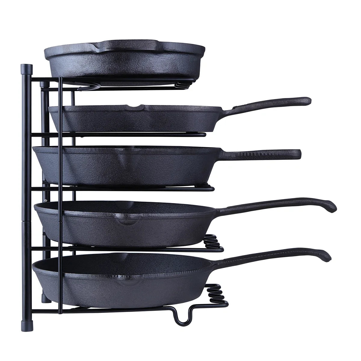 Kitchen Pot Pan Divider Organizer Metal Rack Holder